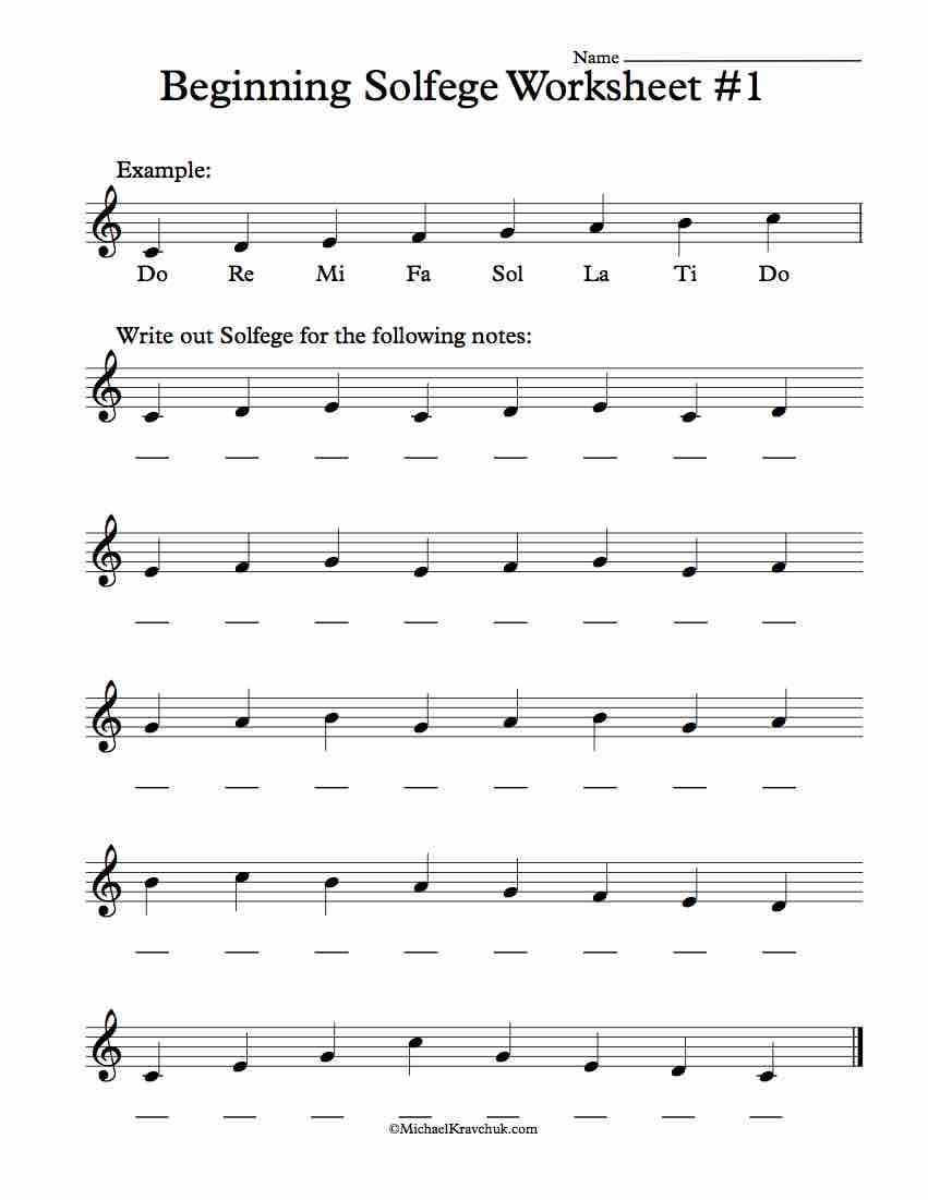 How To Sing The Chromatic Solfege Scale 