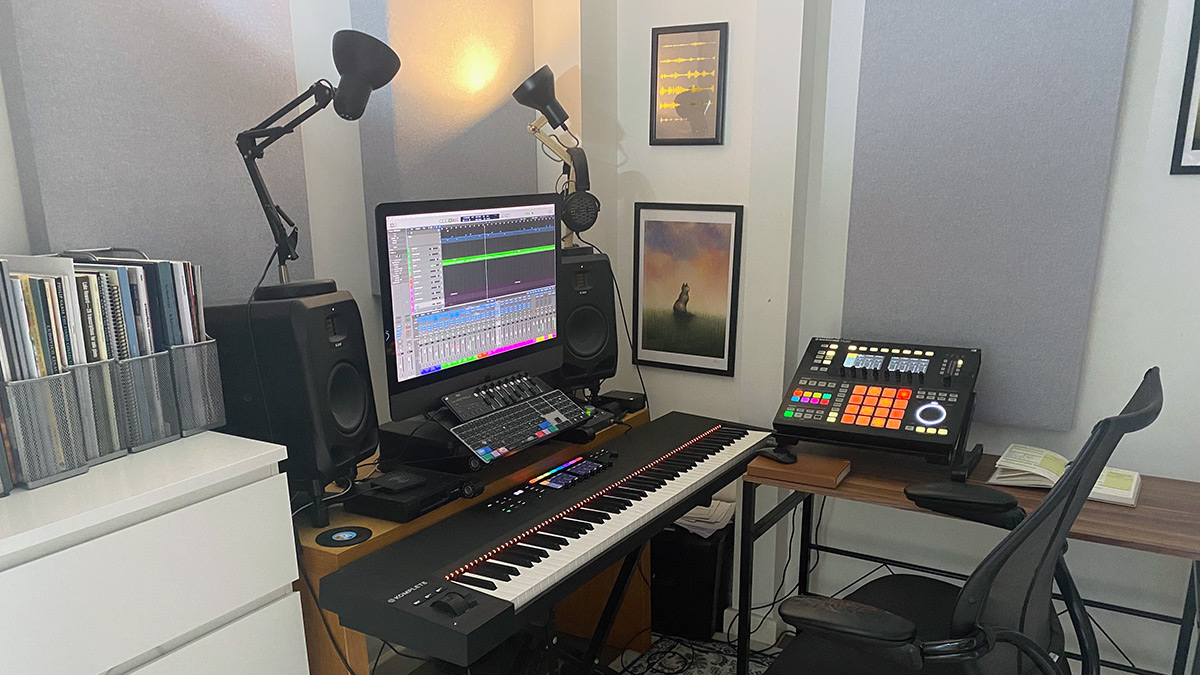 Matt stewart-evans music production studio